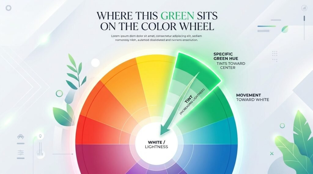 Where This Green Sits on the Color Wheel