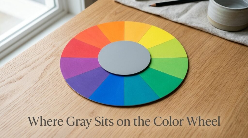 Where Gray Sits on the Color Wheel