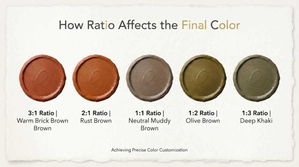 How Ratio Affects the Final Color