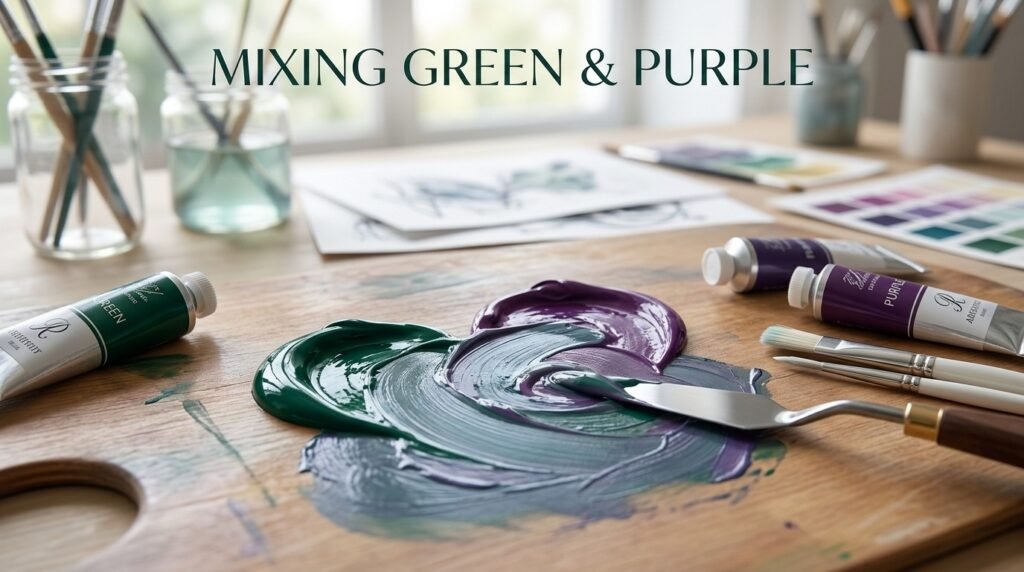 Understanding Green and Purple as Colors