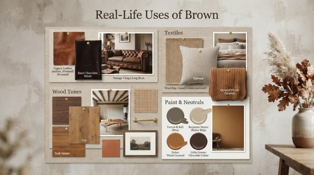 Real-Life Uses of Brown