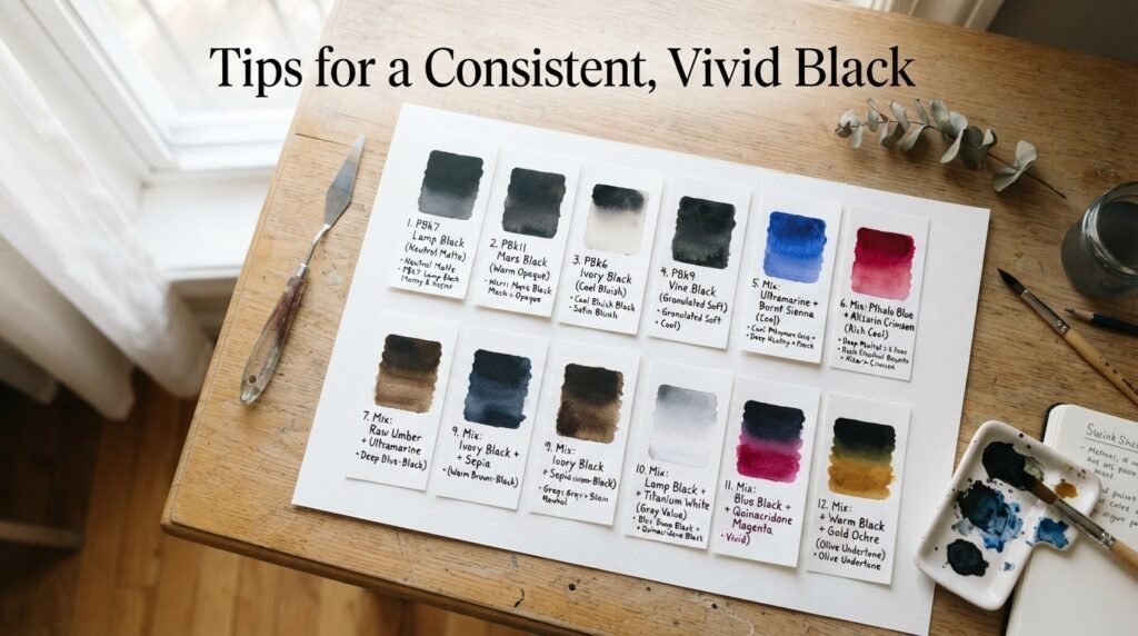 Tips for a Consistent, Vivid Black