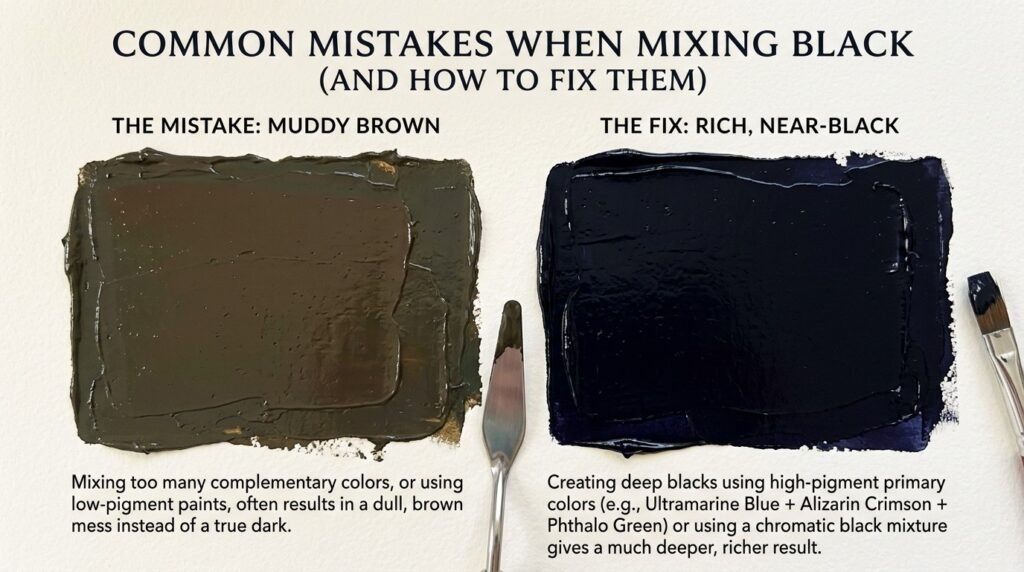 Common Mistakes When Mixing Black (and How to Fix Them)