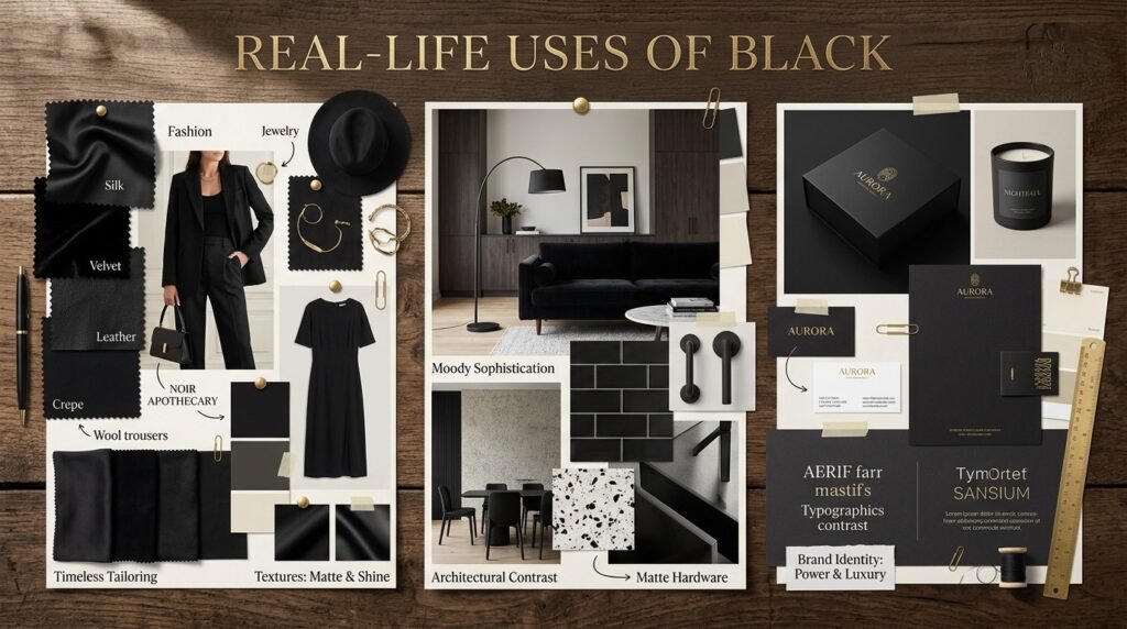 Real-Life Uses of Black