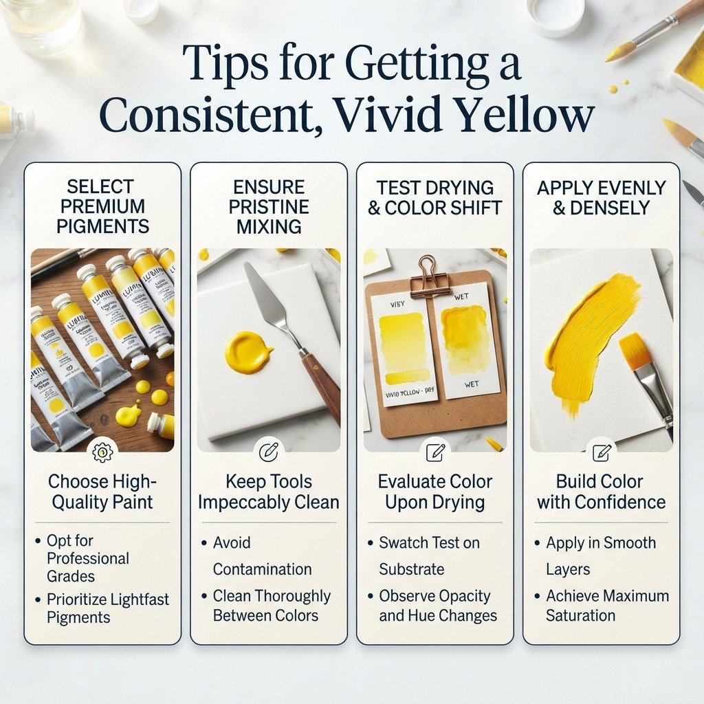 Tips for Getting a Consistent, Vivid Yellow