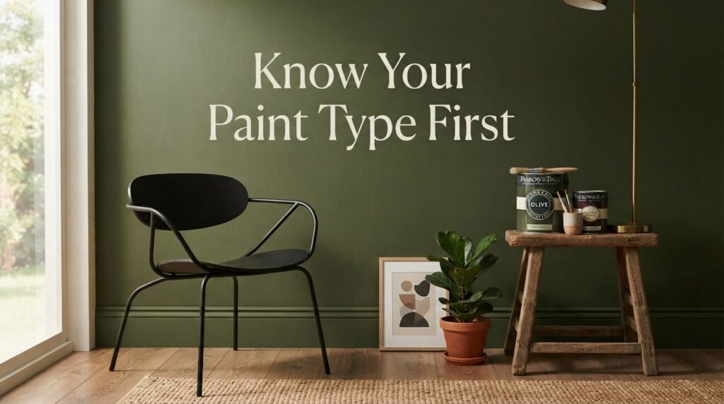 Know Your Paint Type First