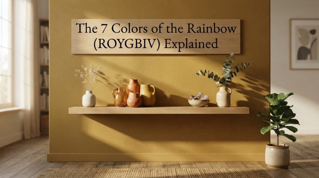 The 7 Colors of the Rainbow (ROYGBIV) Explained