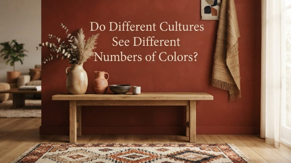 Do Different Cultures See Different Numbers of Colors?