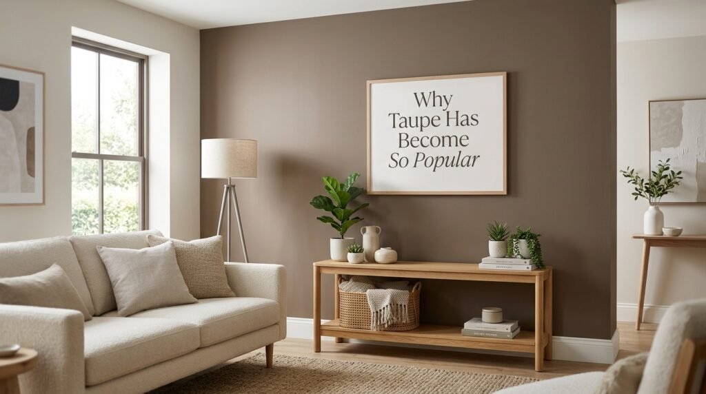 Why Taupe Has Become So Popular