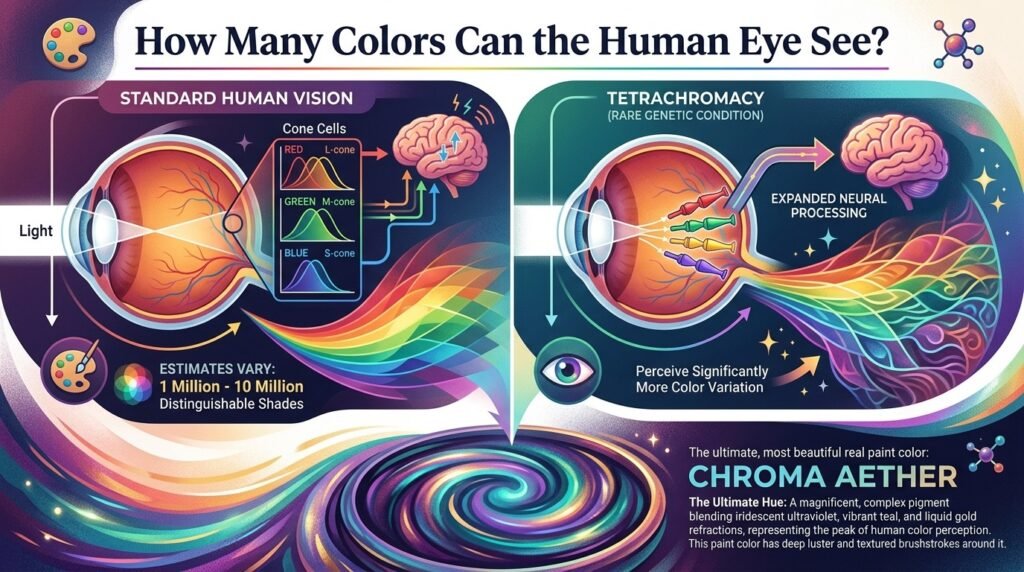 How Many Colors Can the Human Eye See?