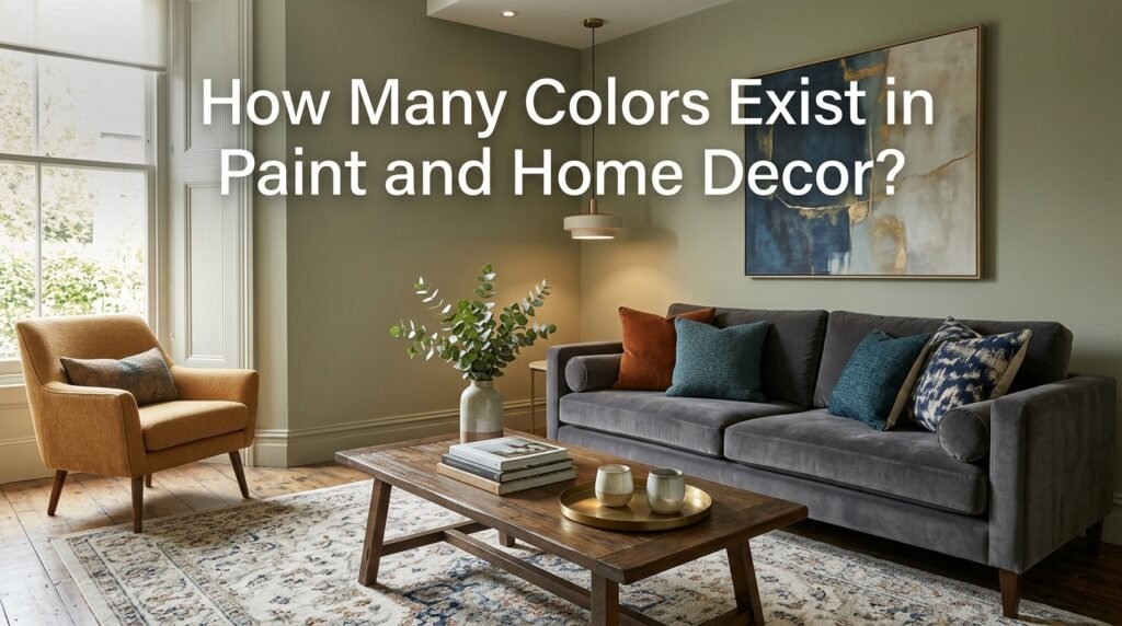 How Many Colors Exist in Paint and Home Decor?