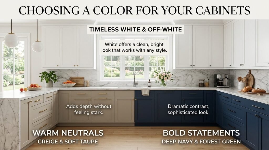 Choosing a Color for Your Cabinets