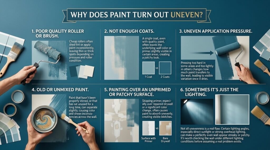 Why Does Paint Turn Out Uneven?