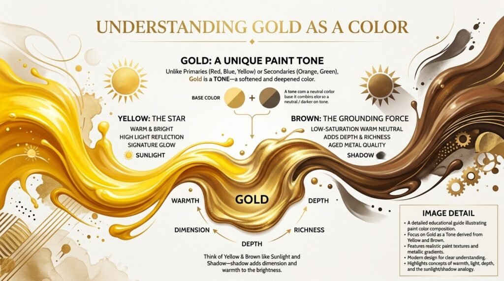 Understanding Gold as a Color