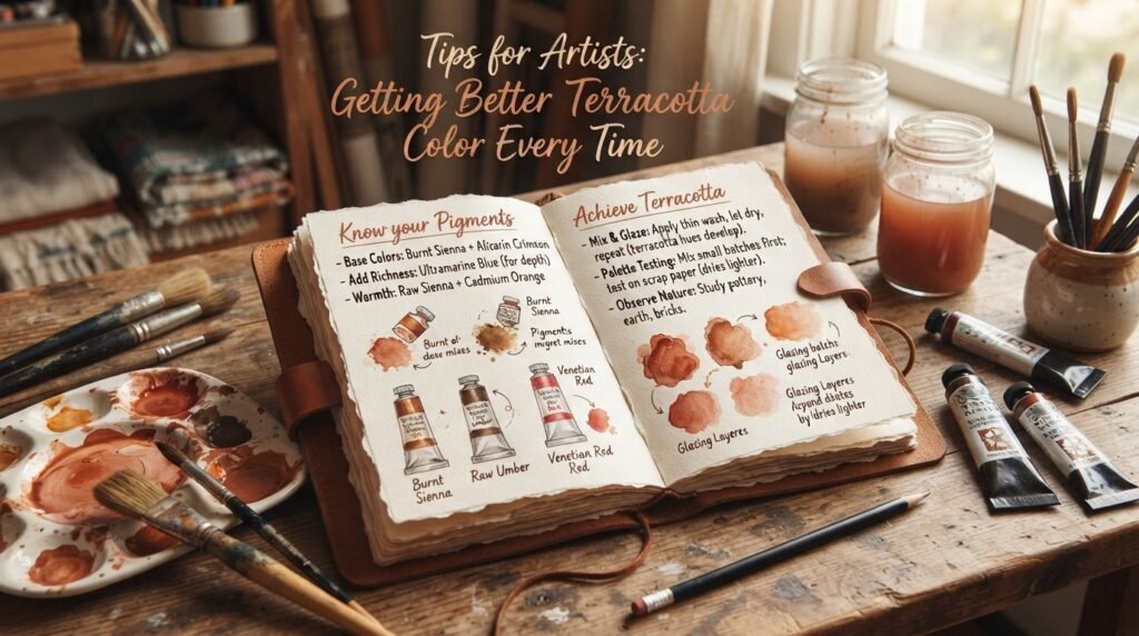 Tips for Artists: Getting Better Terracotta Color Every Time