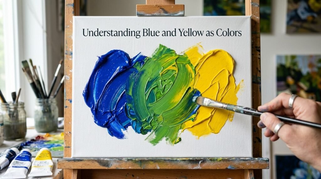 Understanding Blue and Yellow as Colors