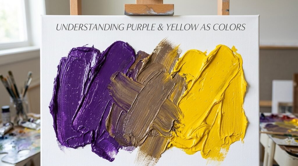 Understanding Purple and Yellow as Colors