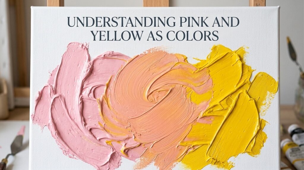 Understanding Pink and Yellow as Colors