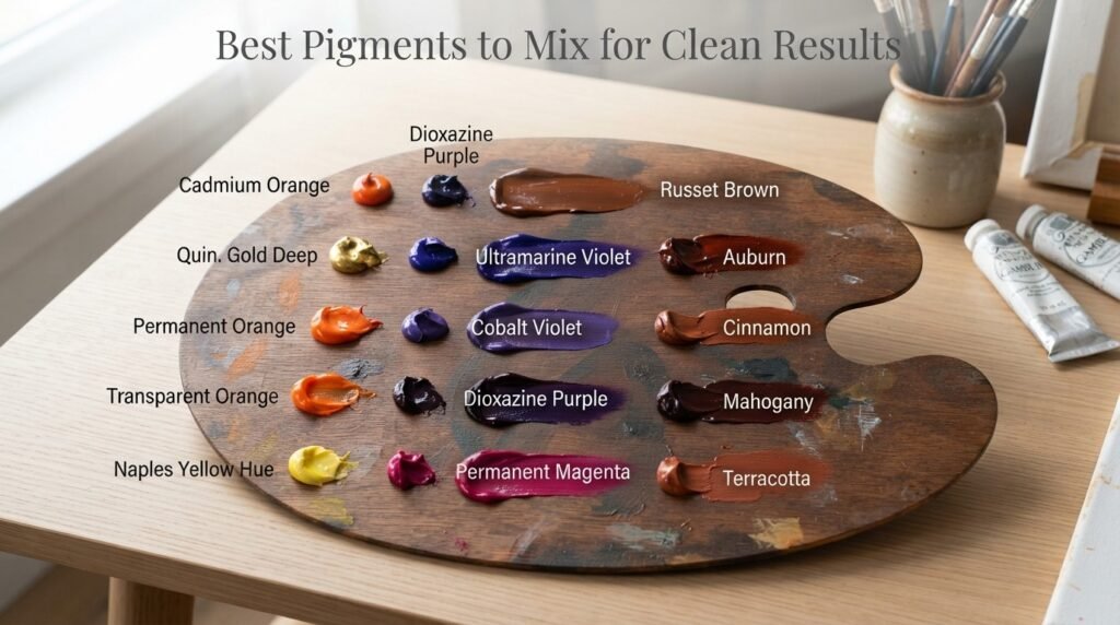 Best Pigments to Mix for Clean Results