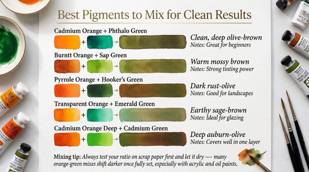 Best Pigments to Mix for Clean Results