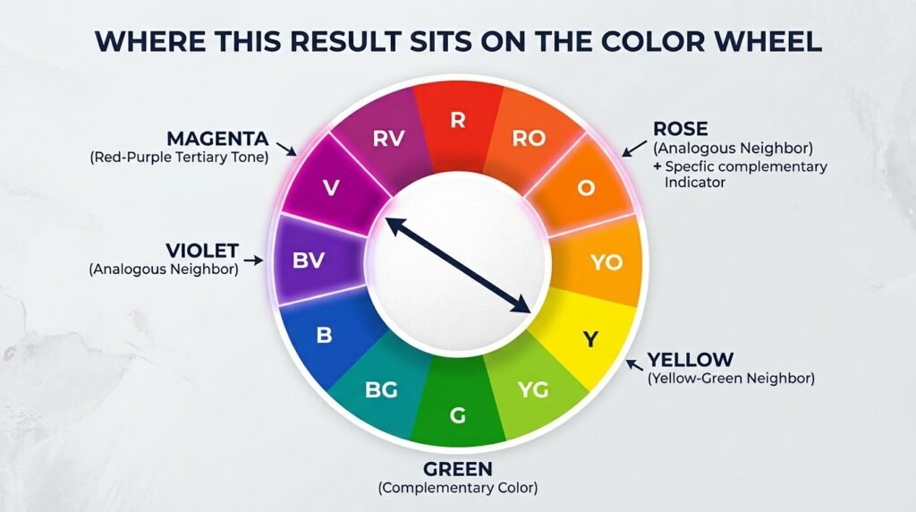 Where This Result Sits on the Color Wheel