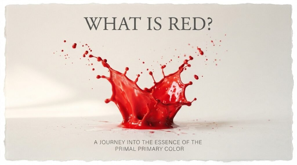 What Is Red?