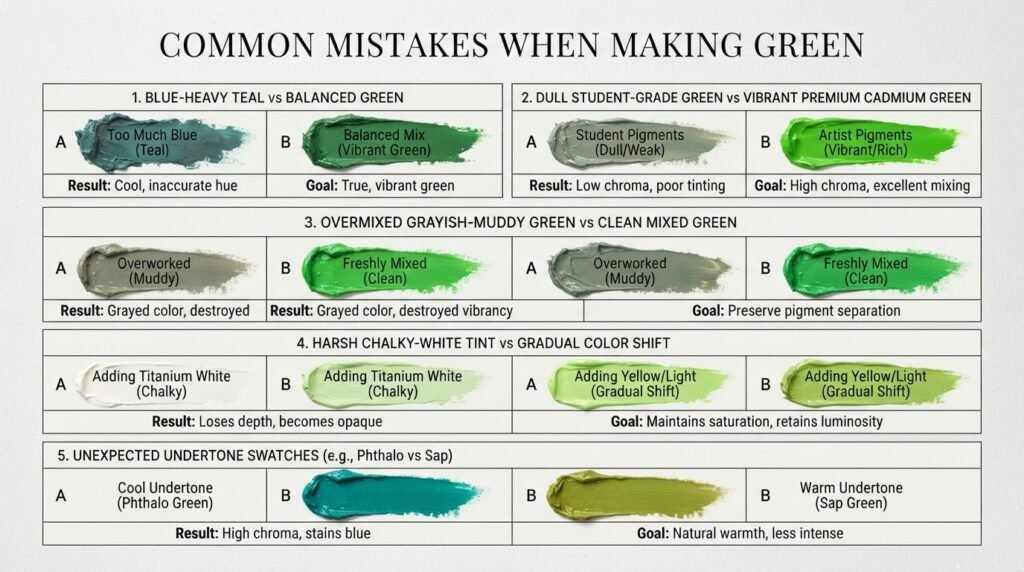 Common Mistakes When Making Green