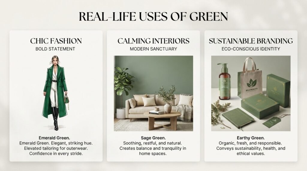 Real-Life Uses of Green
