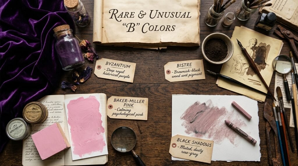 Rare or Unusual "B" Color Names